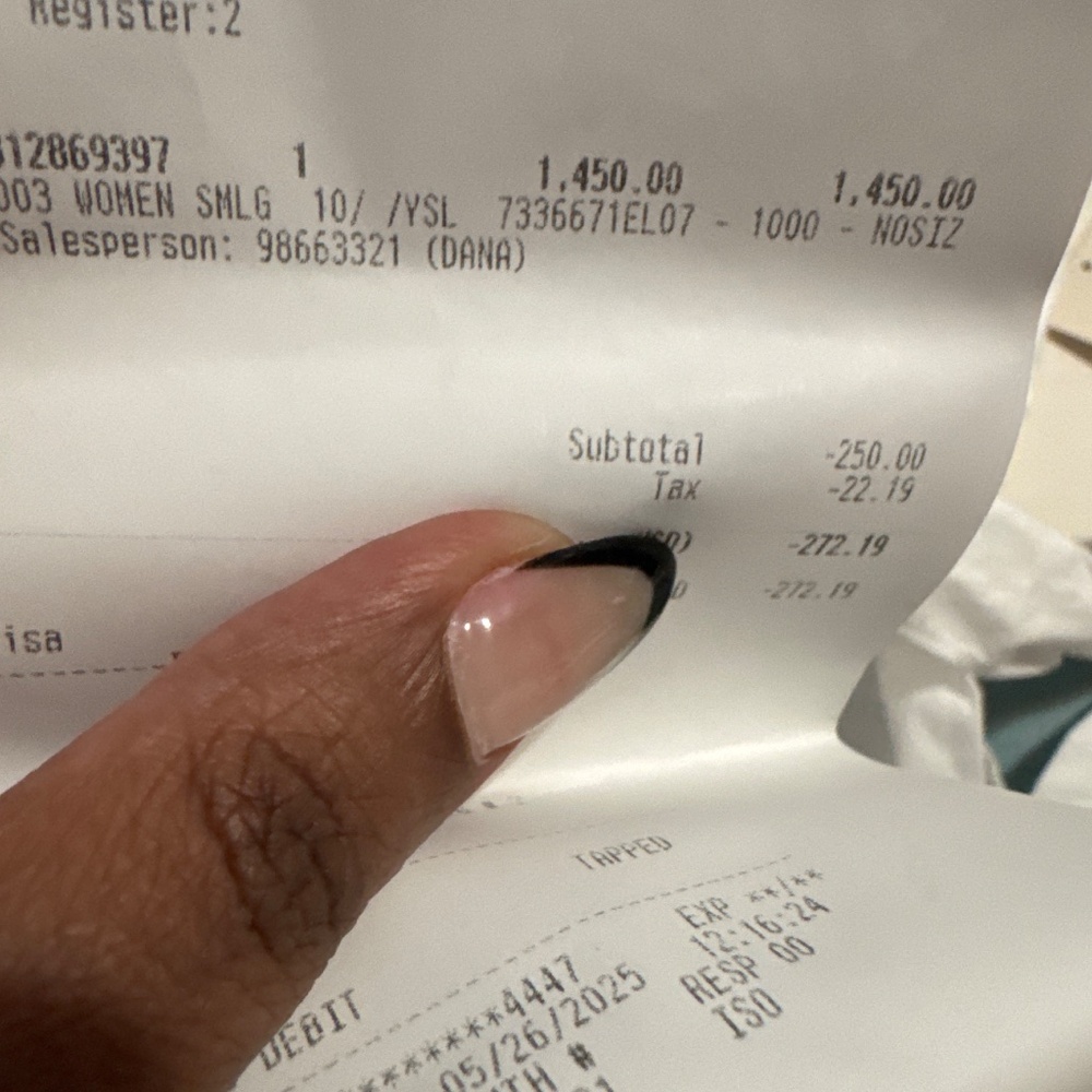 SAINT LAURENT GABY ZIPPERED POUCH IN LAMBSKIN CROSSBODY BAG AUTHENTIC - Picture 10 of 12